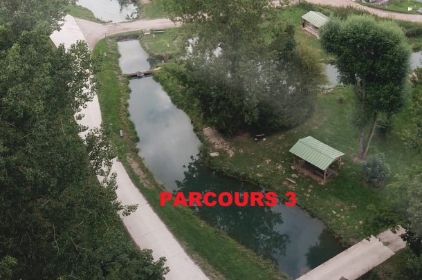 Pisciculture De Monchel : Parcours 3 en etang de peche nord