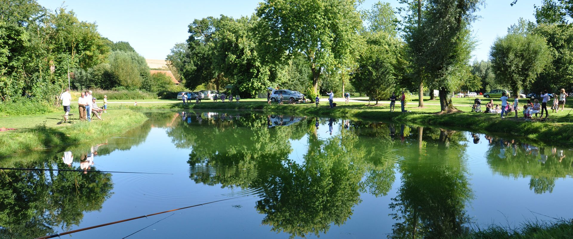 Pisciculture De Monchel : parcours N1 Wail peche en pisciculture