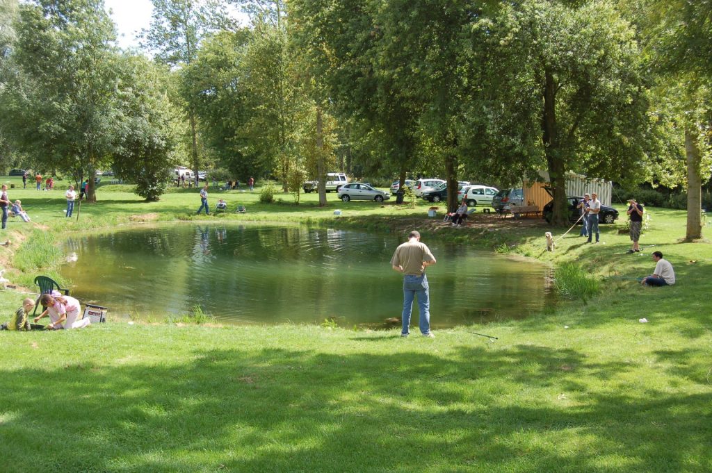 Pisciculture De Monchel : W6 Bis etang de peche a la truite dans le nord