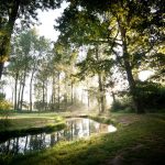 Pisciculture De Monchel : vue sur etang de peche nord