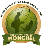 Logo Pisciculture De Monchel : etang de peche a la truite dans le nord