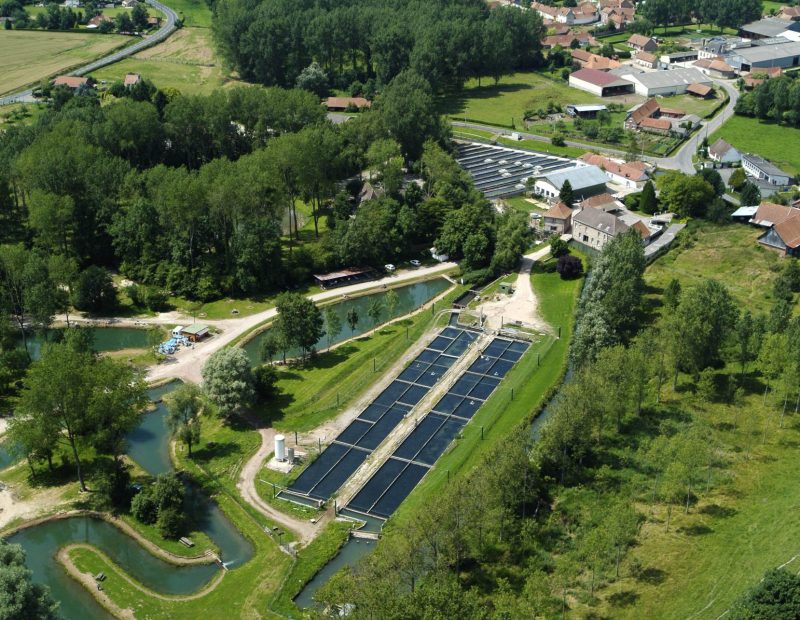 Pisciculture De Monchel : Monchel Paysage2 etang de peche nord