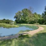 Pisciculture De Monchel : etang de peche nord, peche à la truite